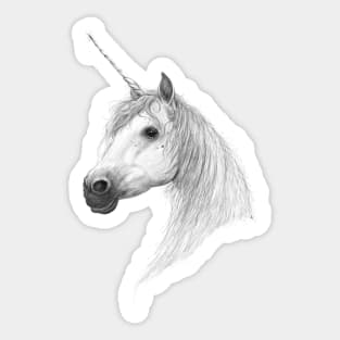 Real unicorn Sticker